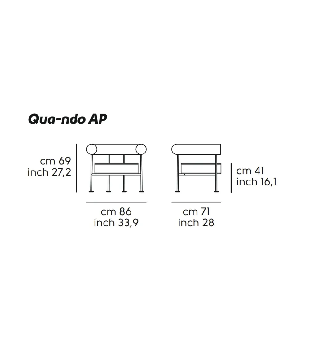 Midj - Qua-ndo AP Armchair