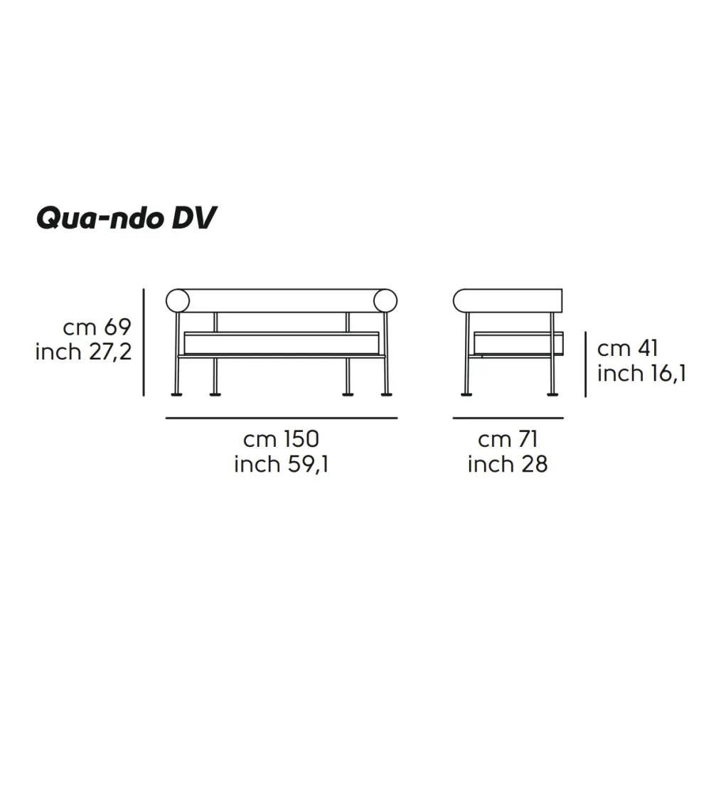 Sofa Qua-ndo Dv - Midj