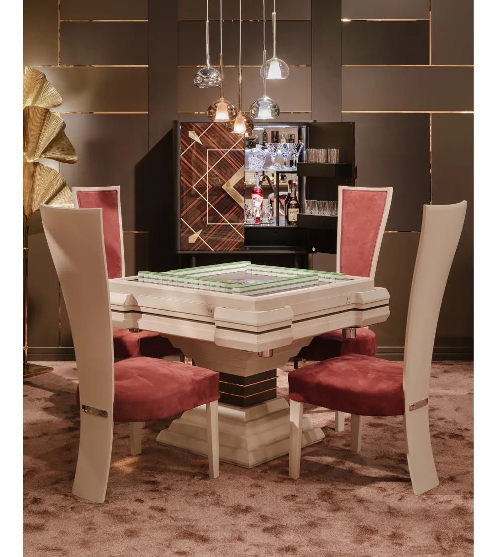 Hermes mahjong table drawer  Mahjong table, Gaming furniture, Furniture  style