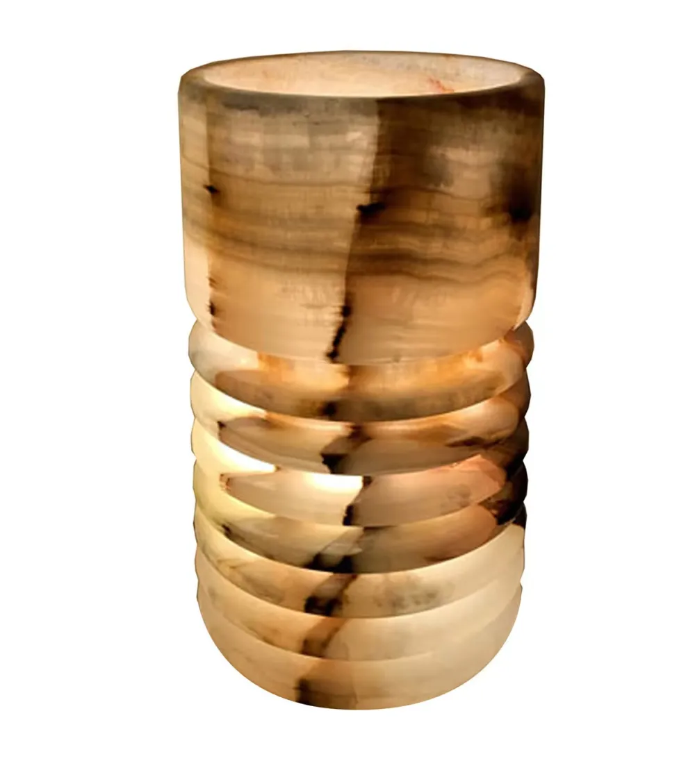 Nuria Onyx Table Lamp - Euromarmi Store