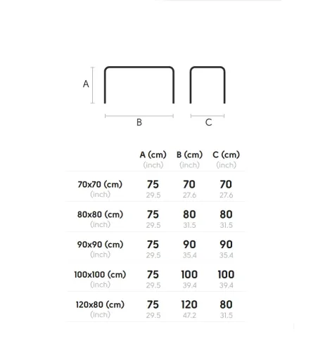Midj - Fold Tisch