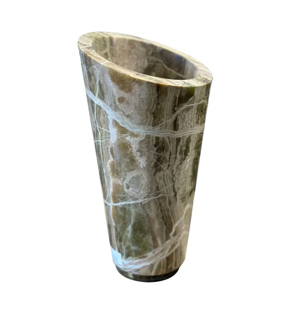 Lampe De Table Mwanga Onyx Vert - Euromarmi Store