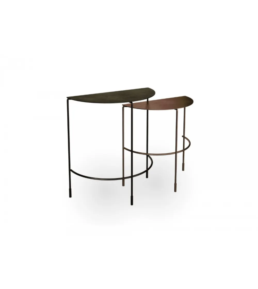 Midj - Hoodi Leather Console Table