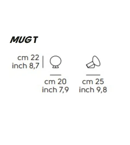 Lámpara de Mesa Mug - Midj