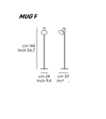 Midj - Mug Floor Lamp