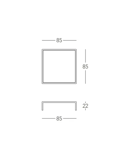 SCAB - Flap Couchtisch
