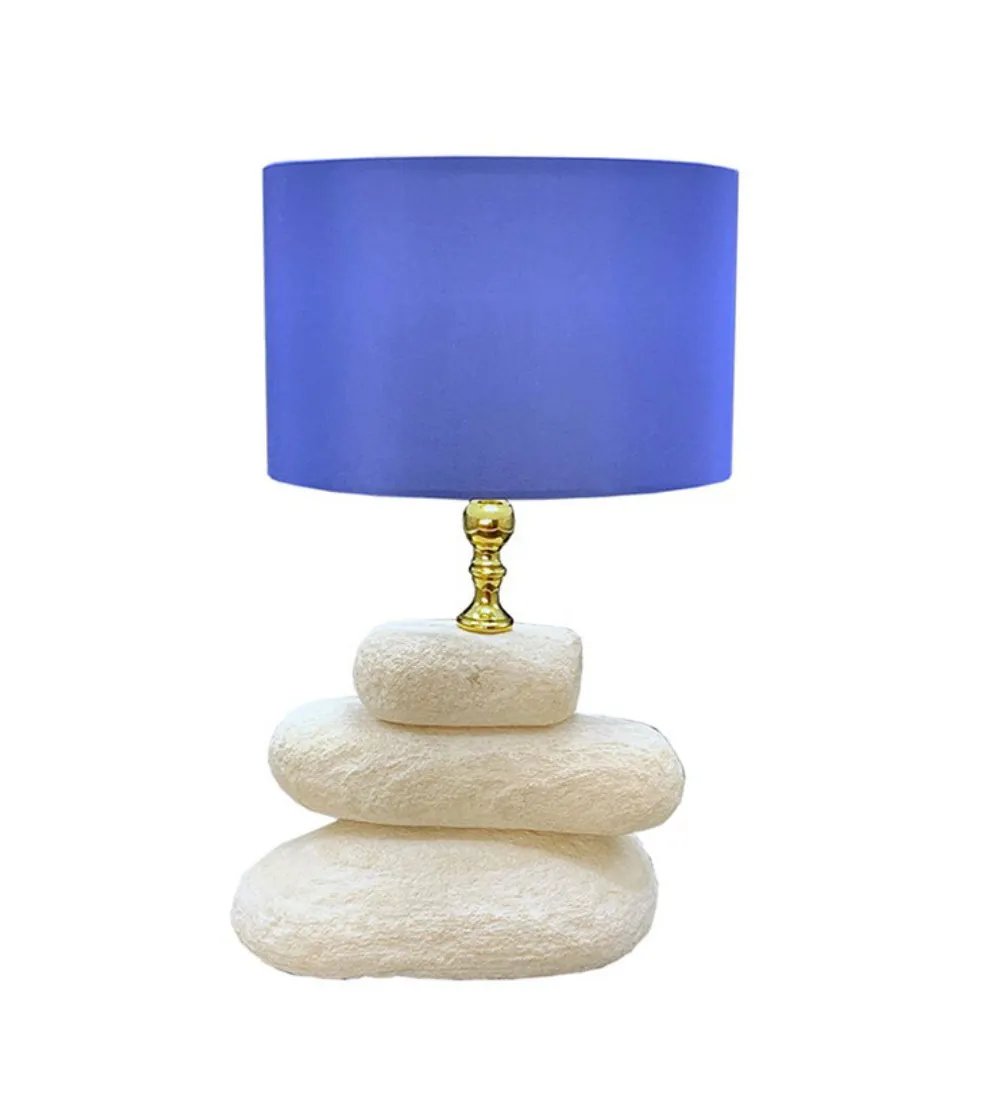 Table Lamp With Marble Stones - Euromarmi Store