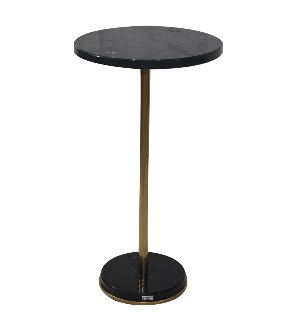 Marquinia Black Round Coffee Table - Euromarmi Store