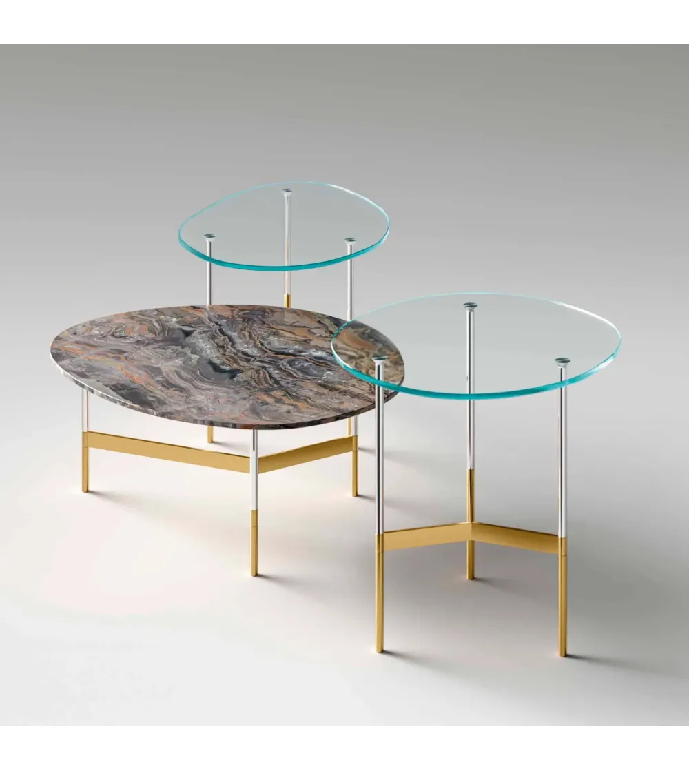 Table Basse After 9 Plateau Marbre - Tonelli Design