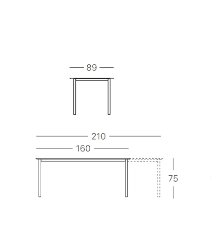 Mesa Extensible Pranzo - SCAB