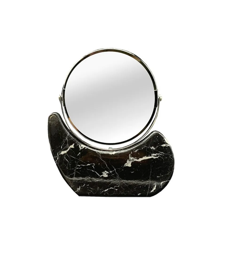 Miroir De Table Vanity Noir Marquinia - Euromarmi Store