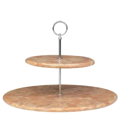 Ständer Silber Marmor Pedra Furada - Euromarmi Store