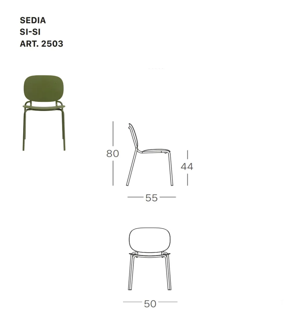 SCAB - Set 2 Si-Si Chairs