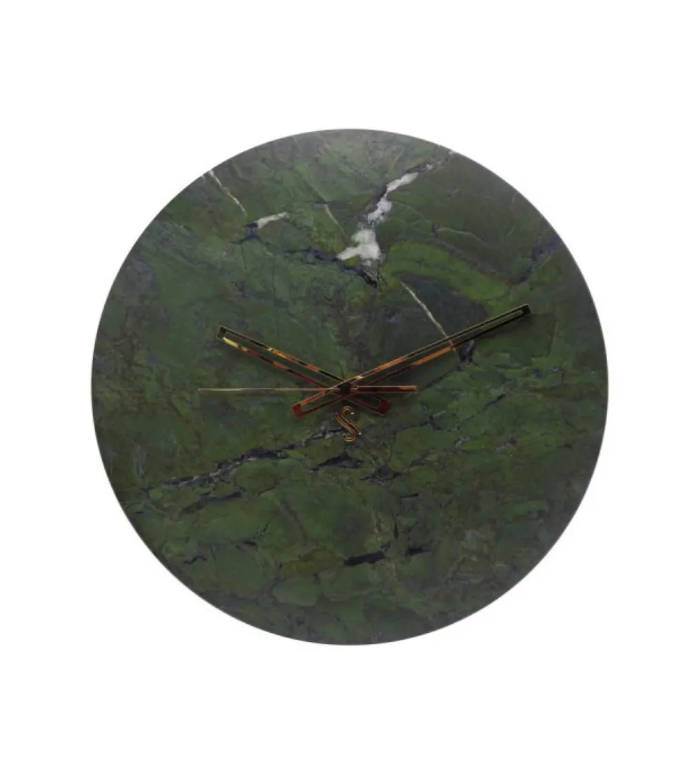 Fantastico Green Round Wall Clock - Euromarmi Store