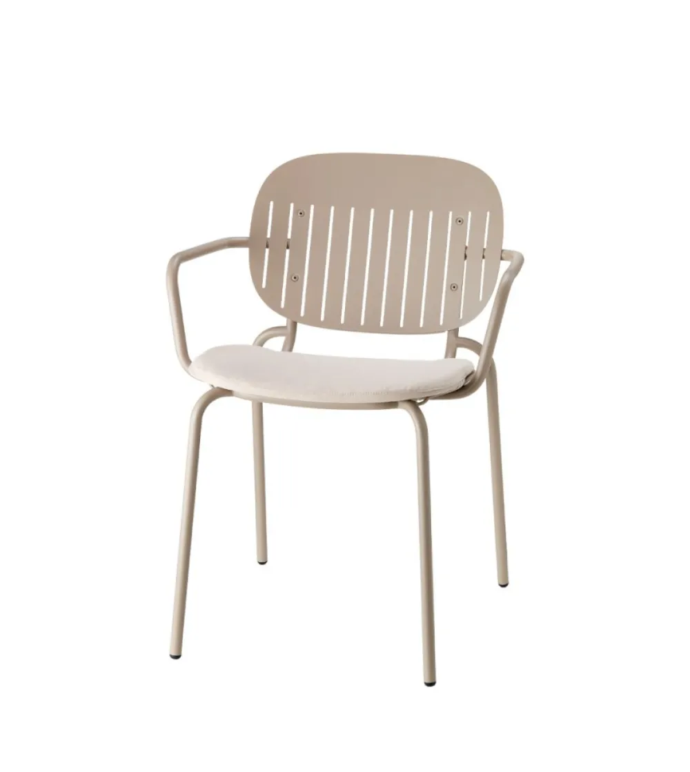 SCAB - Set 2 Si-Si Barcode Chairs with Armrests