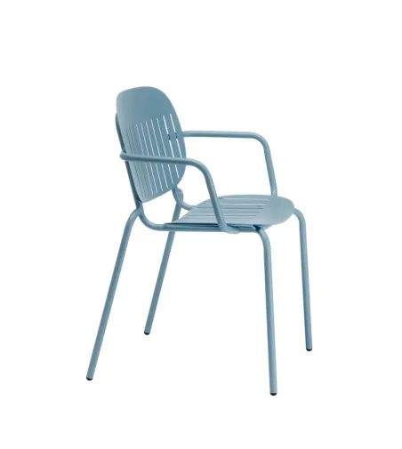 Lot 2 Chaises Si-Si Barcode avec Accoudoirs - SCAB