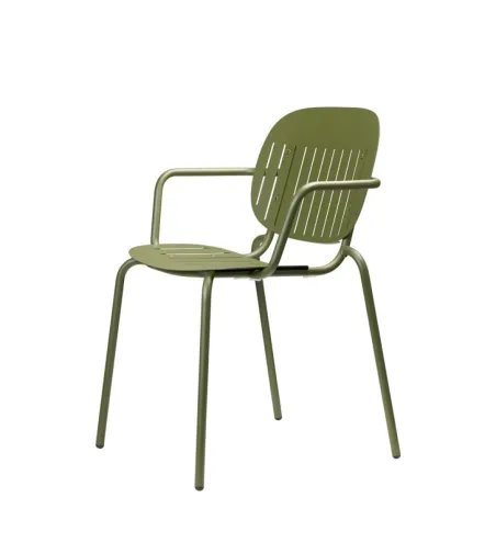 Lot 2 Chaises Si-Si Barcode avec Accoudoirs - SCAB