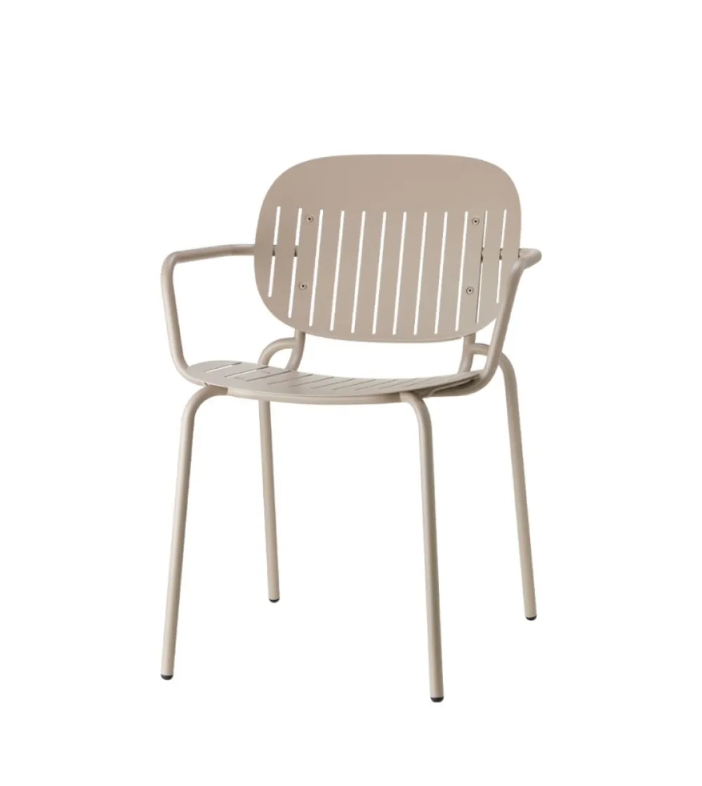 SCAB - Set 2 Si-Si Barcode Chairs with Armrests