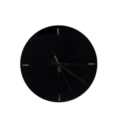 Reloj De Pared Redondo Sahara Noir - Euromarmi Store