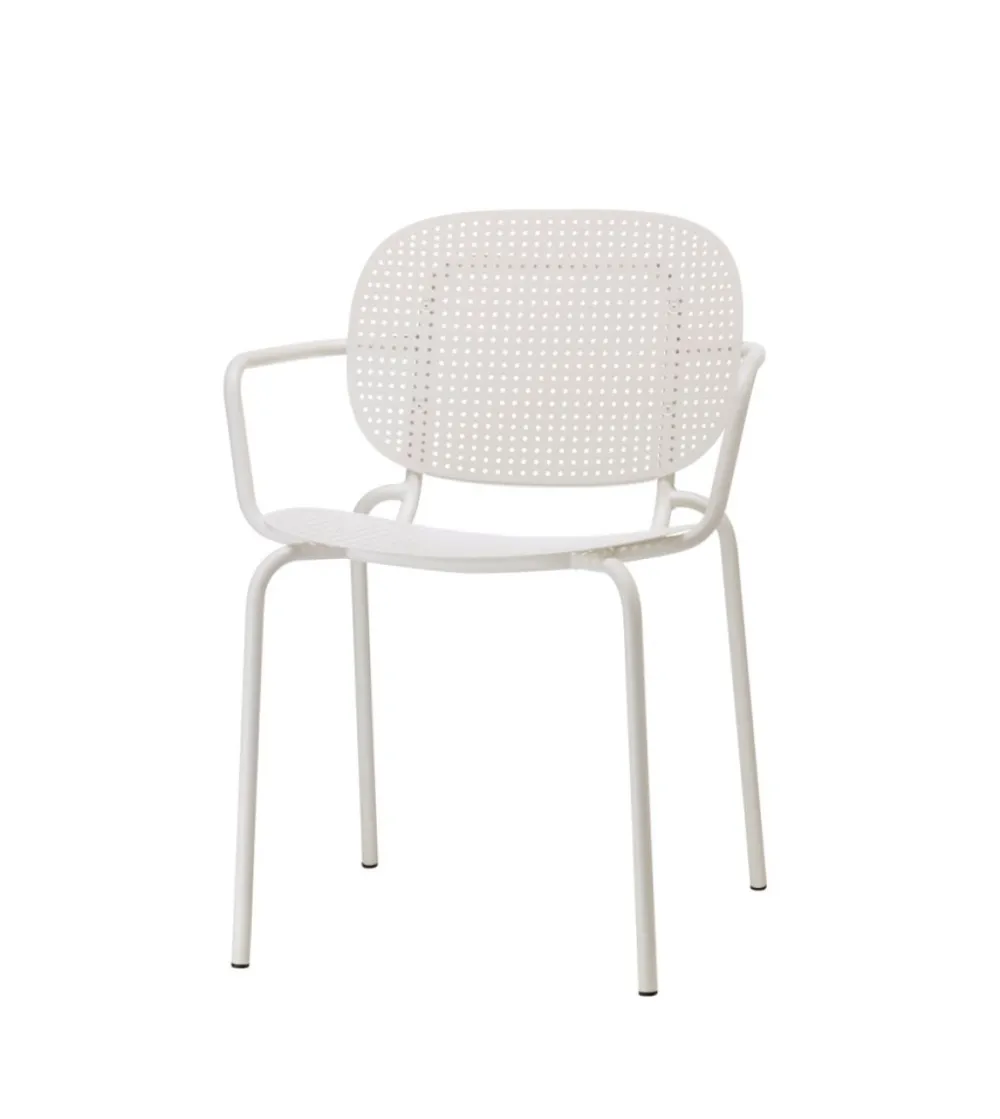 SCAB - Set 2 Si-Si Dots Chairs with Armrests