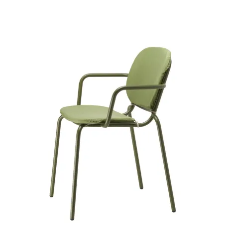 SCAB - Set 2 Si-Si Dots Chairs with Armrests