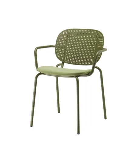 SCAB - Set 2 Si-Si Dots Chairs with Armrests