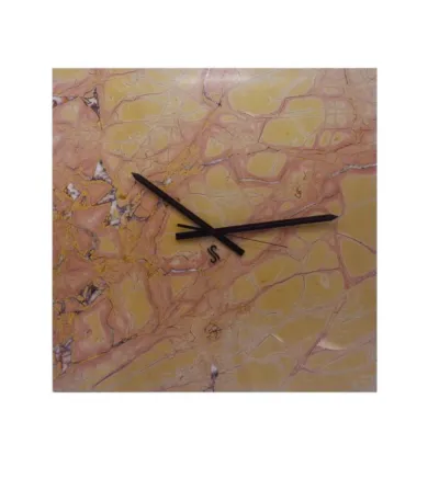 Sunset Quadratische Wanduhr - Euromarmi Store