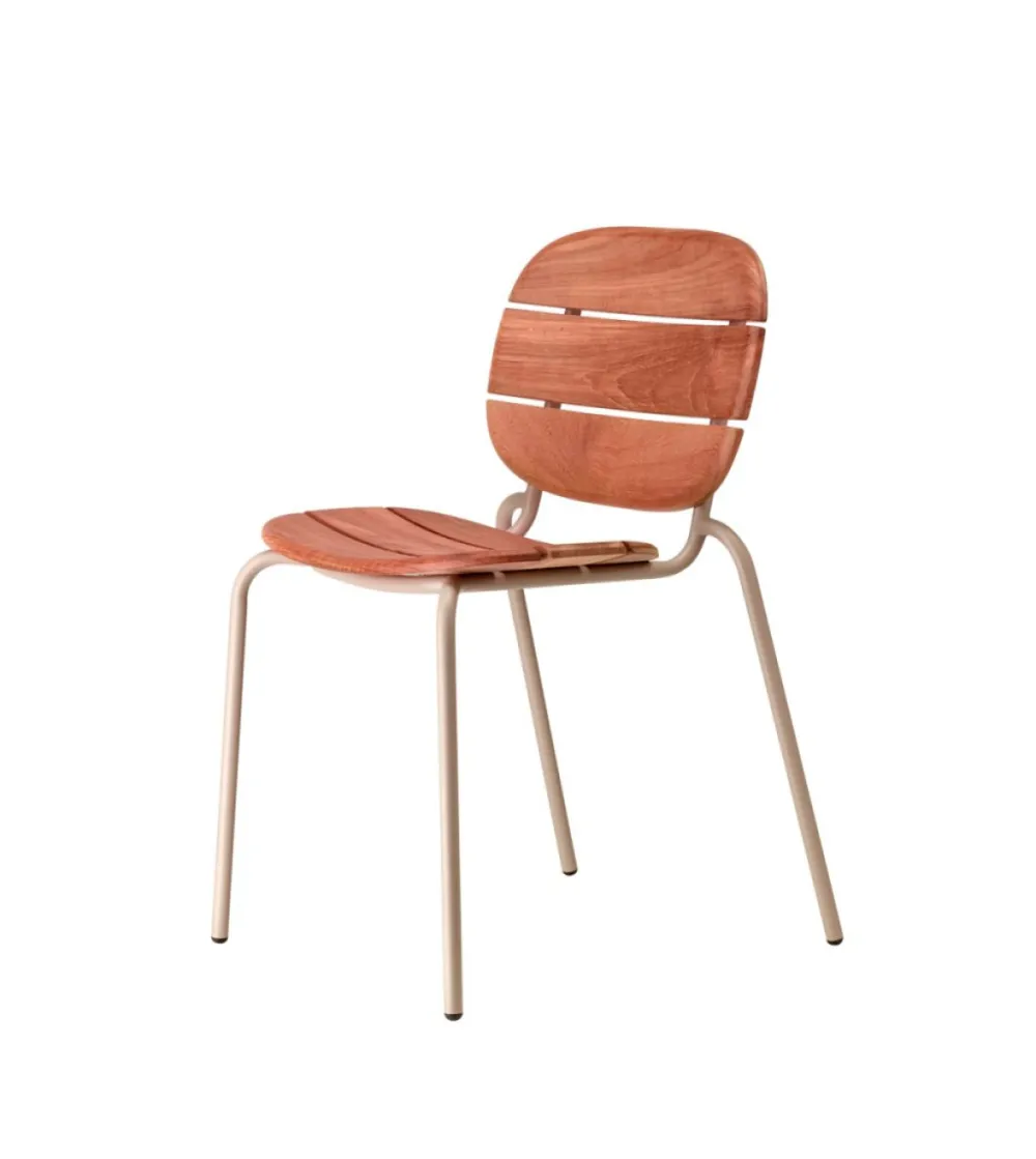 Lot 2 Chaises Si-Si Wood - SCAB
