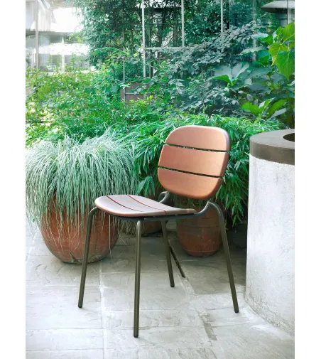 SCAB - Set 2 Si-Si Wood Chairs