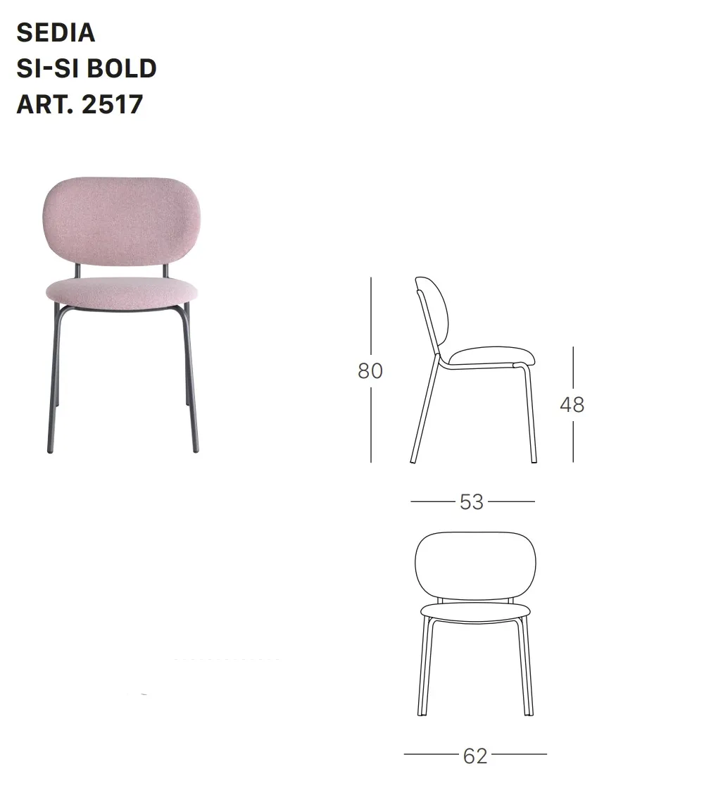 Silla Si-Si Bold - SCAB