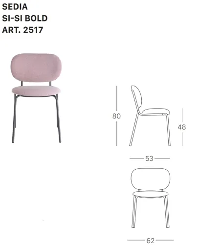 SCAB - Si-Si Bold Stuhl