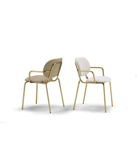 SCAB - Si-Si Bold Chair with Armrests