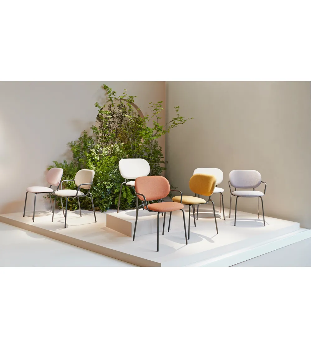 SCAB - Si-Si Bold Chair with Armrests