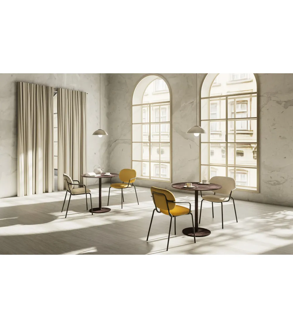 SCAB - Si-Si Bold Chair with Armrests