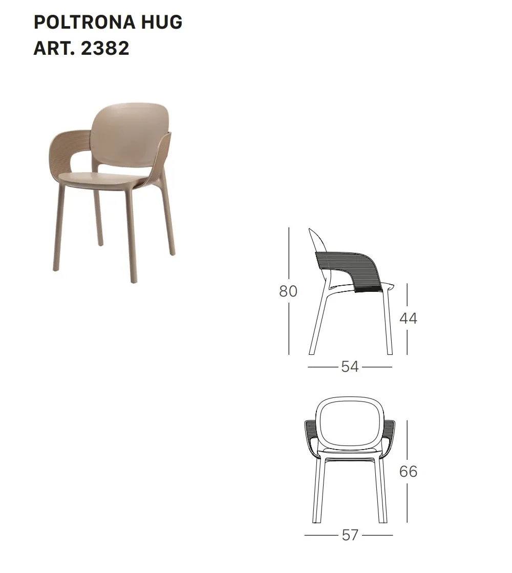 SCAB -  Set 2 Hug Armchairs
