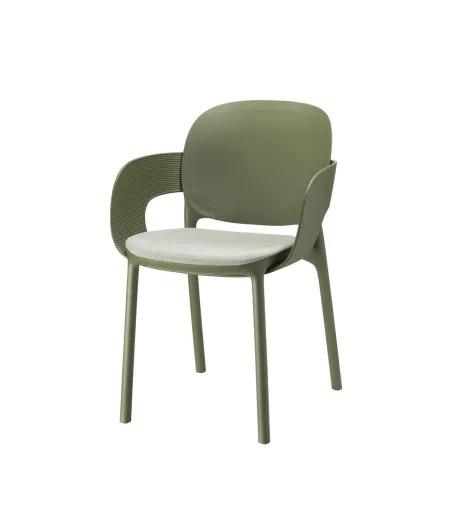 Lot 2 Fauteuils Hug avec Coussin - SCAB