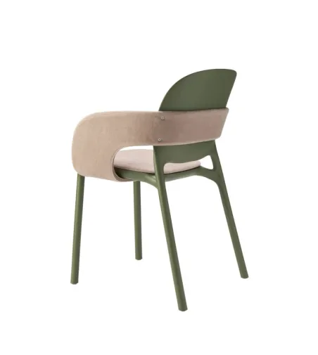 Lot 2 Fauteuils Hug avec Coussin et Bande Rembourrée - SCAB