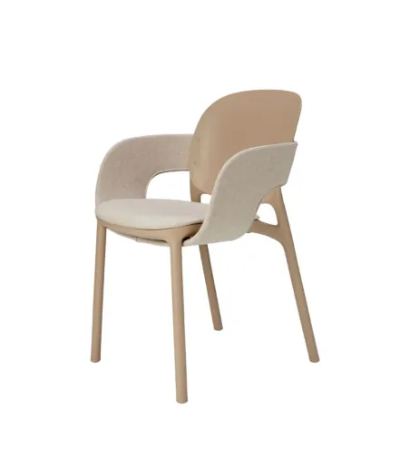 SCAB - Set 2 Hug Armchairs with Cushion and Padded Band