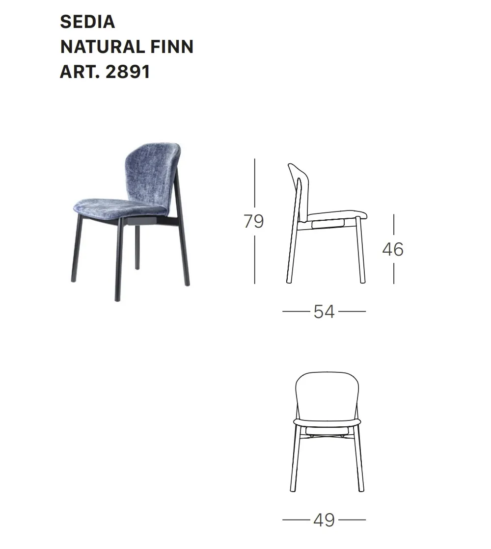 Silla Natural Finn - SCAB