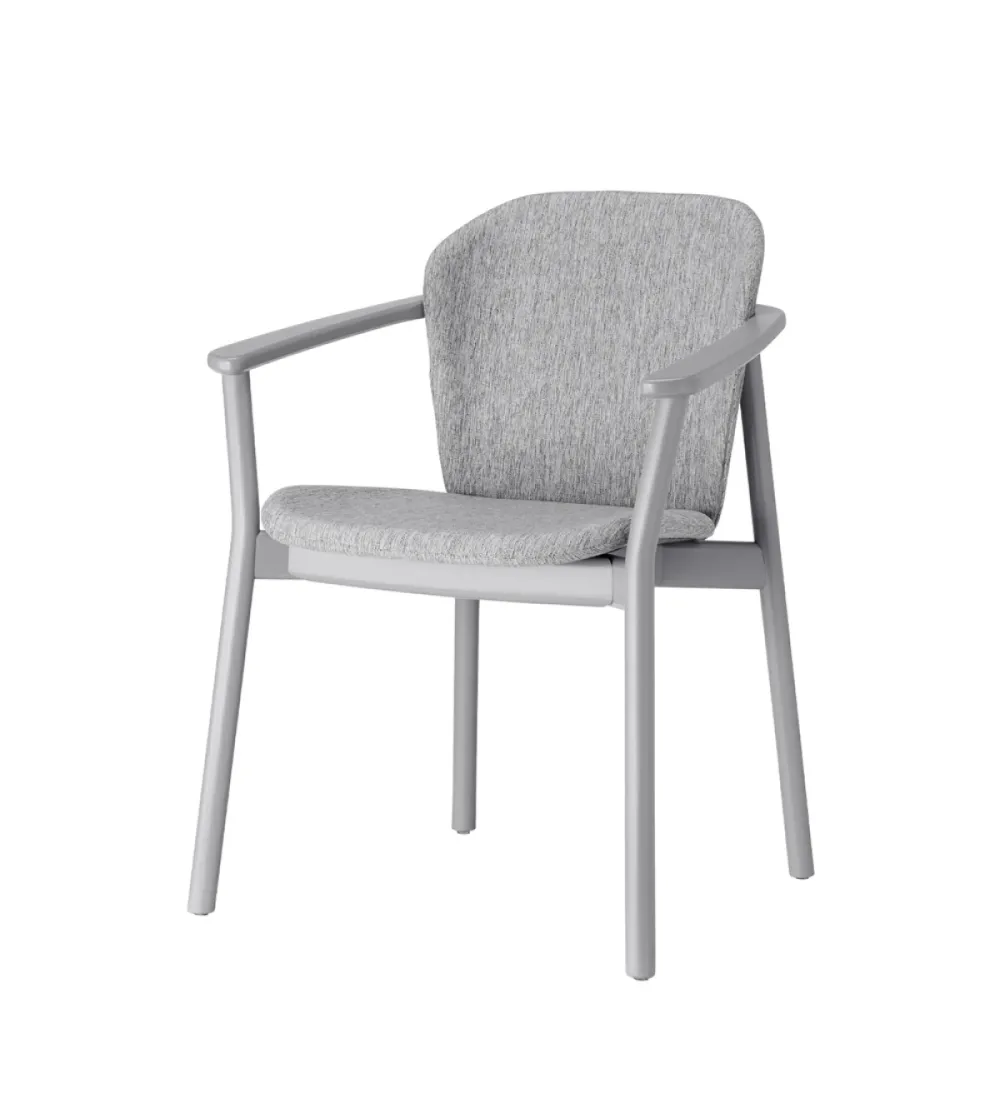 Sedia Natural Finn con Braccioli - SCAB
