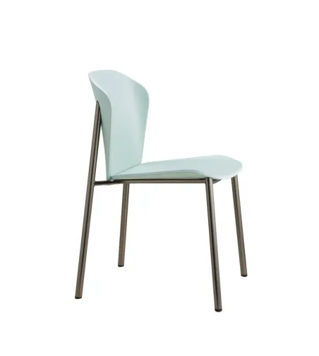 SCAB - Finn Metal Wood Chair