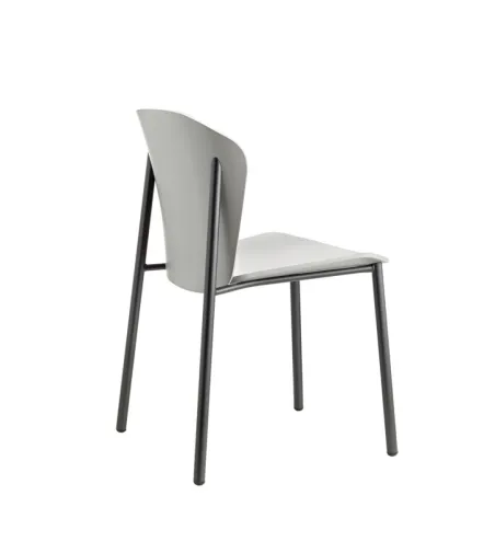 SCAB - Finn Metal Wood Chair