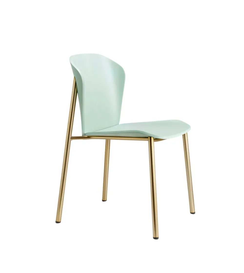 Chaise Finn Metal Wood - SCAB