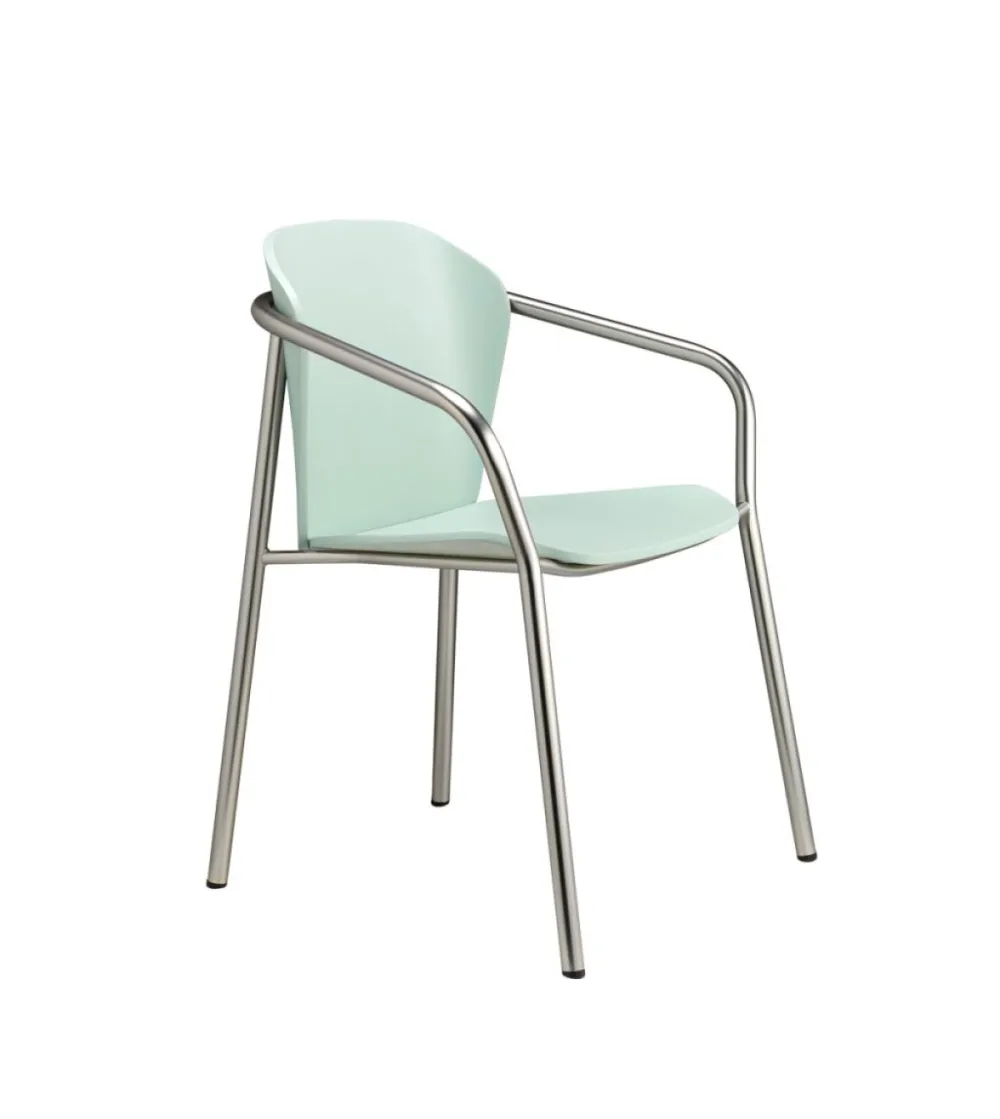 Chaise Finn Metal Wood avec...