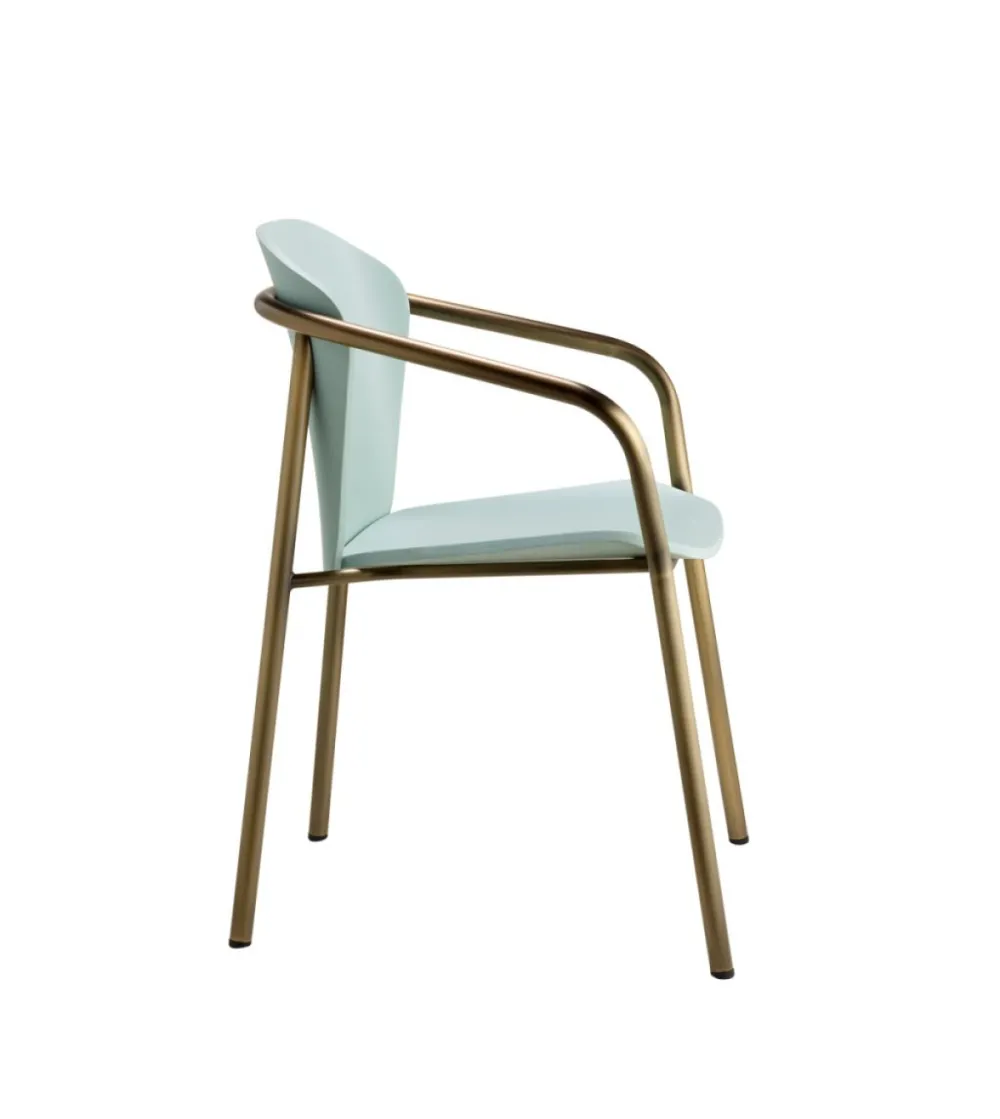 Silla Finn Metal Wood con...