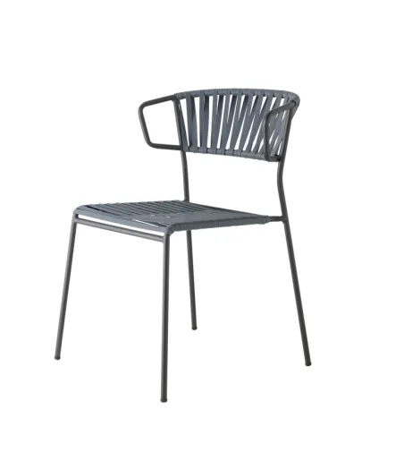 SCAB - Set 2 Lisa Club Chairs with Armrests