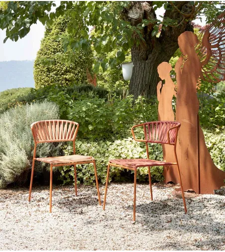 SCAB - Set 2 Lisa Club Chairs with Armrests
