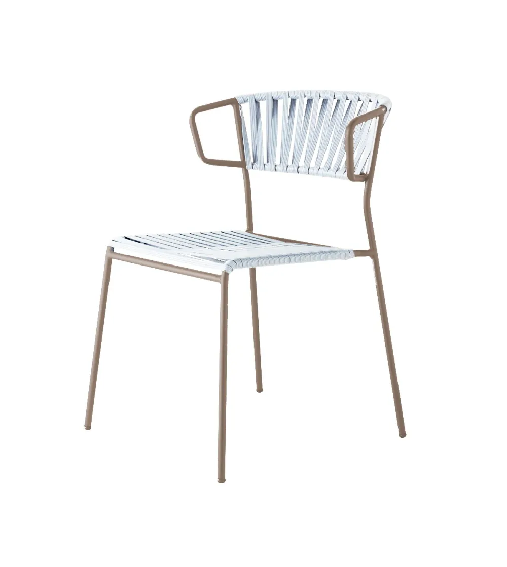 Lot 2 Chaises Lisa Club avec Accoudoirs - SCAB