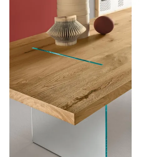Table Tavolante Aged Oak - Tonelli Design