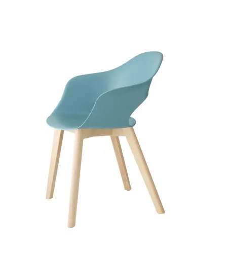 SCAB - Set 2 Lady B Natural Chairs